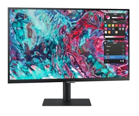 Samsung Monitor 27 cali ViewFinity S8 IPS 3840x2160 UHD 16:9 1xHDMI 2xTB 4.0 (90W/15W) 3xUSB 3.0 LAN 5ms DCh PinP/PbyP 60Hz HAS+PIV głoś