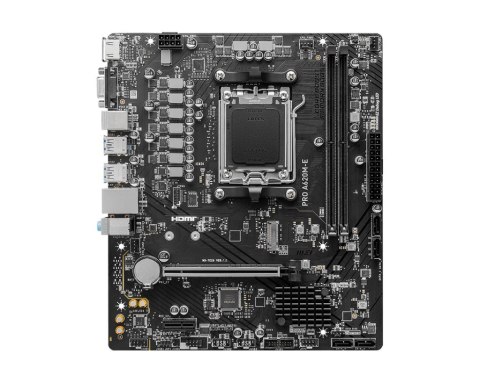 MSI Płyta główna PRO A620M-E AM5 2DDR5 HDMI/M2 mATX MSI Płyta główna PRO A620M-E AM5 2DDR5 HDMI/M2 mATX