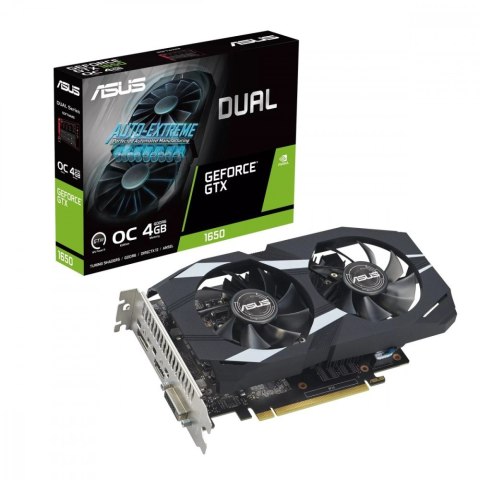Asus Karta graficzna GeForce GTX 1650 DUAL EVO OC 4G GDDR6 128bit HDMI/DP Asus Karta graficzna GeForce GTX 1650 DUAL EVO OC 4G GDDR6 128bit HDMI/DP
