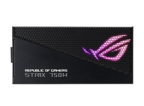 Asus Zasilacz Rog Strix 750W 80+ Gold Aura ATX 3.0 czarny Asus Zasilacz Rog Strix 750W 80+ Gold Aura ATX 3.0 czarny