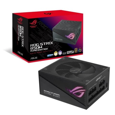 Asus Zasilacz Rog Strix 850W Gold Aura ATX 3.0 Asus Zasilacz Rog Strix 850W Gold Aura ATX 3.0
