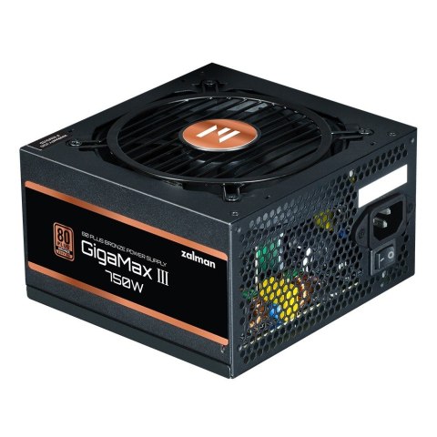 Zalman Zasilacz GigaMax III 750W 80+ Bronze ATX 3.0 Zalman Zasilacz GigaMax III 750W 80+ Bronze ATX 3.0