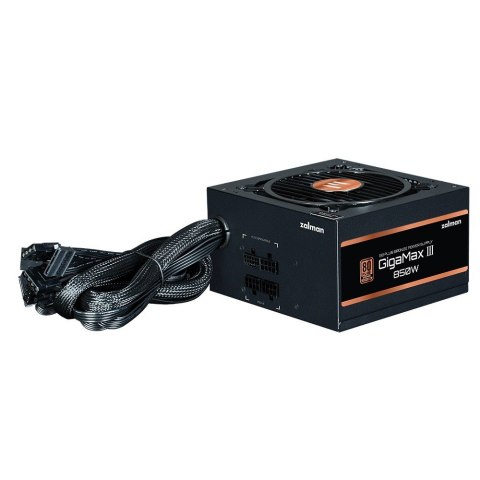 Zalman Zasilacz GigaMax III 850W 80+ BRONZE ATX 3.0 Zalman Zasilacz GigaMax III 850W 80+ BRONZE ATX 3.0