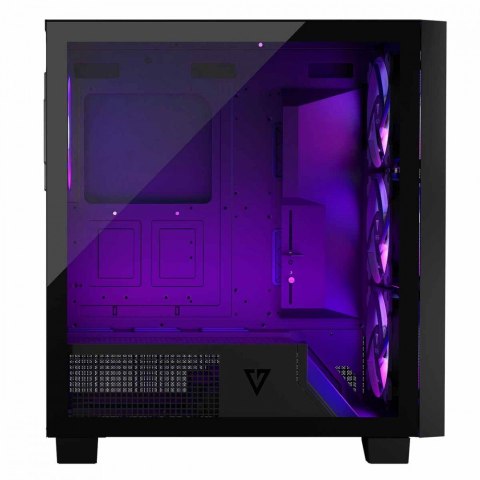 MODECOM Obudowa komputerowa Volcano Perun Apex ARGB Midi czarna