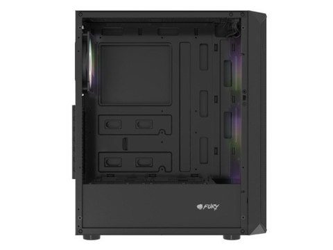 Fury Obudowa Fury Shobo SH4F RGB Midi Tower z oknem Czarna