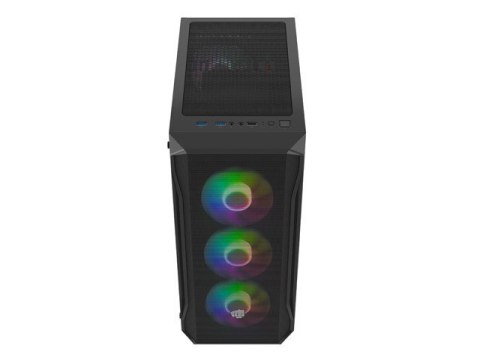 Fury Obudowa Fury Shobo SH4F RGB Midi Tower z oknem Czarna