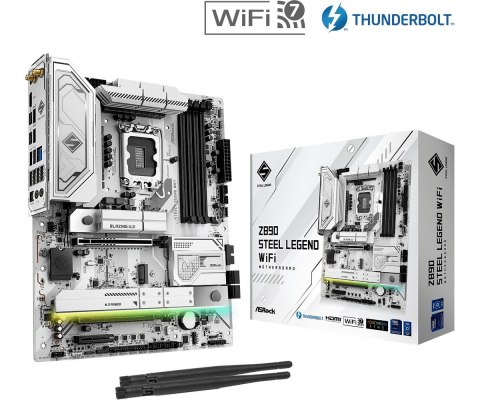 ASRock Płyta główna Z890 STEEL LEGEND WIFI ATX ASRock Płyta główna Z890 STEEL LEGEND WIFI ATX