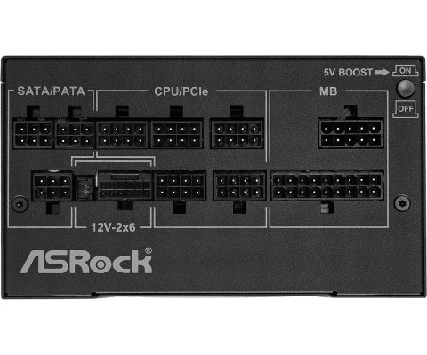 ASRock Zasilacz PG-850G 850W 80PLUS GOLD modularny ASRock Zasilacz PG-850G 850W 80PLUS GOLD modularny