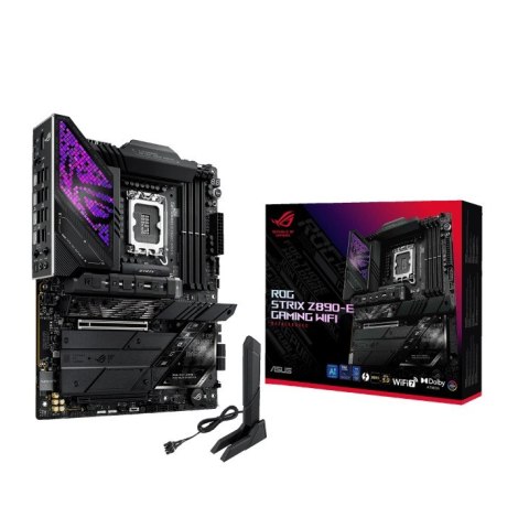 Asus Płyta główna ROG STRIX Z890-E GAMING WIFI s1851 4DDR5 TB4 ATX/90MB1IM0-M0EAY0 Asus Płyta główna ROG STRIX Z890-E GAMING WIFI s1851 4DDR5 TB4 ATX/90MB1IM0-M0EAY0