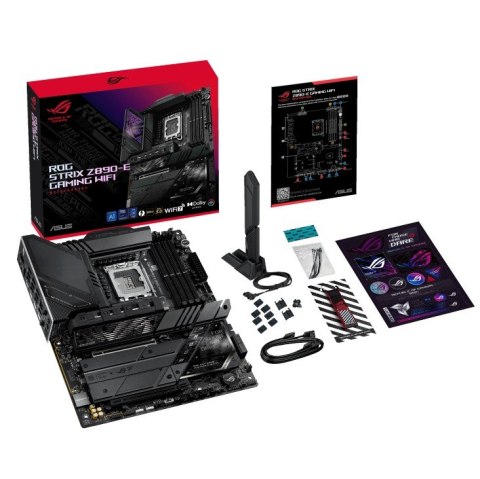 Asus Płyta główna ROG STRIX Z890-E GAMING WIFI s1851 4DDR5 TB4 ATX/90MB1IM0-M0EAY0 Asus Płyta główna ROG STRIX Z890-E GAMING WIFI s1851 4DDR5 TB4 ATX/90MB1IM0-M0EAY0