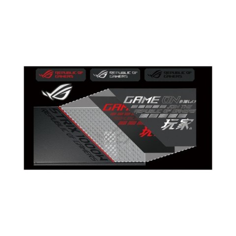 Asus Zasilacz ROG STRIX 1000W 80+ GOLD czarny Asus Zasilacz ROG STRIX 1000W 80+ GOLD czarny