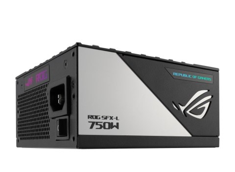 Asus Zasilacz SFX-L LOKI ROG 750W Platinum 80+ ATX 3.0/ARGB/czarny Asus Zasilacz SFX-L LOKI ROG 750W Platinum 80+ ATX 3.0/ARGB/czarny