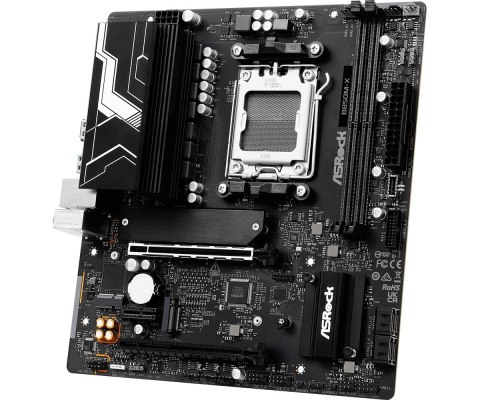 ASRock Płyta główna B850M-X AM5 2DDR5 M.2 USBC mATX ASRock Płyta główna B850M-X AM5 2DDR5 M.2 USBC mATX