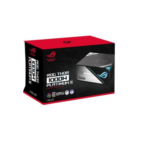 Asus Zasilacz Rog Thor 1000W Platinum II OLED/Aura 80+ Asus Zasilacz Rog Thor 1000W Platinum II OLED/Aura 80+