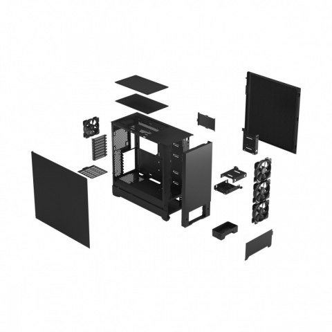 Fractal Design Obudowa Pop XL Silent czarna Fractal Design Obudowa Pop XL Silent czarna
