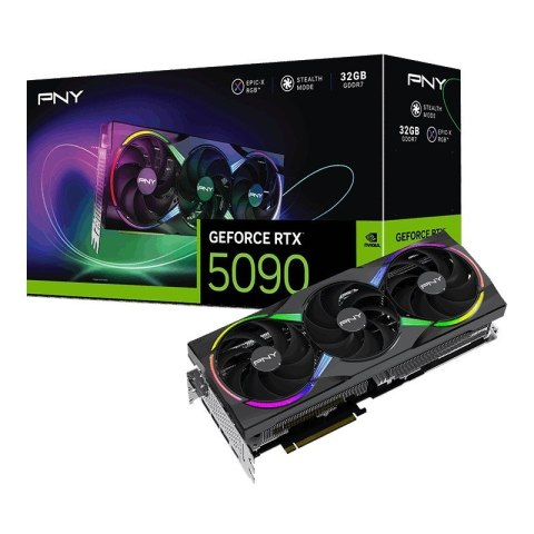 PNY Karta graficzna GeForce RTX 5090 ARGB 3F 32GB VCG509032TFXXPB1