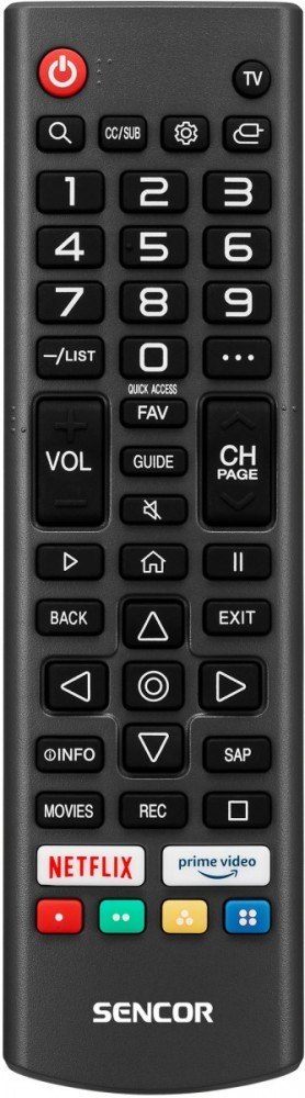 Sencor Telewizor 24 cale Smart webOS LG 12/240V SLE 24S830WB Wi-Fi BT