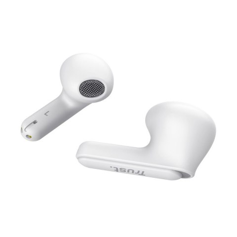 Trust Słuchawki earbuds Yavi Bluetooth ENC białe