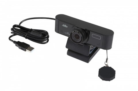 Alio FHD84 | Kamera internetowa USB | Full HD 1080p | 30fps | 2 mikrofony | auto focus | kąt widzenia 84° Alio FHD84 | Kamera internetowa USB | Full HD 1080p | 30fps | 2 mikrofony | auto focus | kąt widzenia 84°