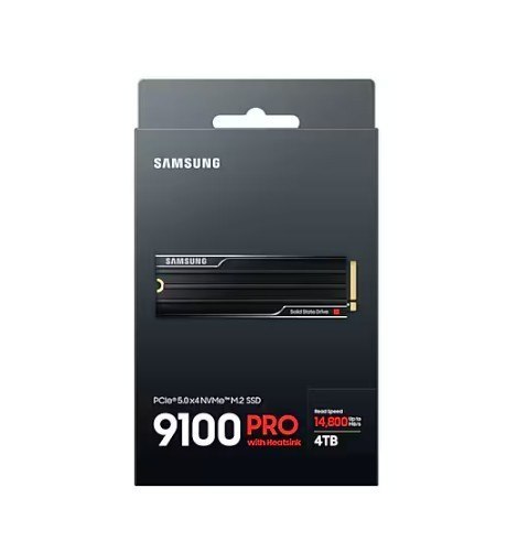 Samsung Dysk SSD 9100 PRO Heatsink NVMe MZ-VAP4T0CW Samsung Dysk SSD 9100 PRO Heatsink NVMe MZ-VAP4T0CW