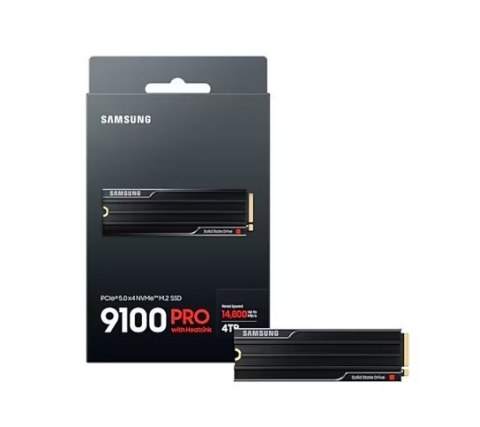 Samsung Dysk SSD 9100 PRO Heatsink NVMe MZ-VAP4T0CW Samsung Dysk SSD 9100 PRO Heatsink NVMe MZ-VAP4T0CW