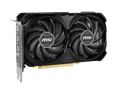 MSI Karta graficzna GeForce RTX 4060 Ti Ventus 2X OC 16GB GDDR6 128b czarna MSI Karta graficzna GeForce RTX 4060 Ti Ventus 2X OC 16GB GDDR6 128b czarna