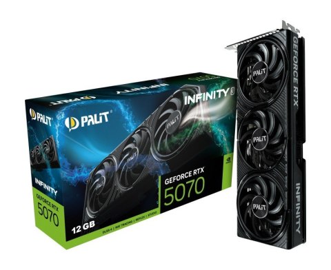Palit Karta graficzna GeForce RTX 5070 INFINITY 3 12GB GDDR7 192bit 3DP/HDMI