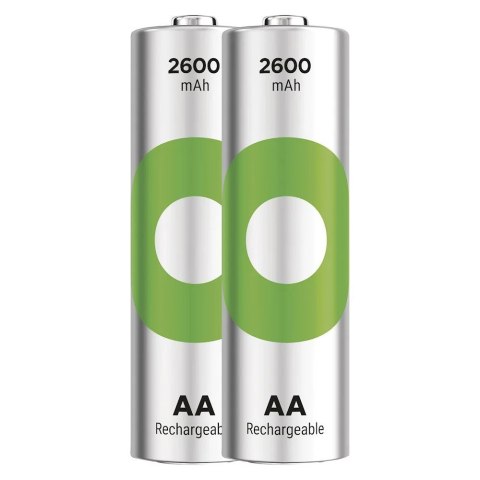 GP Battery Akumulatorki R6/AA Ni-MH 2600mAh blister 2szt. GP RECYKO GP Battery Akumulatorki R6/AA Ni-MH 2600mAh blister 2szt. GP RECYKO
