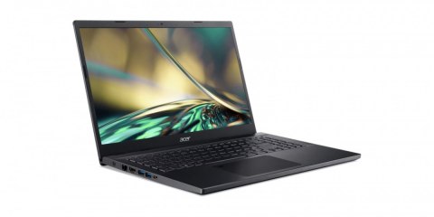 Acer Notebook Gaming Aspire 7 A715-76G-5303 i5-12450H, 15.6 FHD, 16GB, 512GB SSD, GeForce RTX 3050 4GB, NoOS, czarny