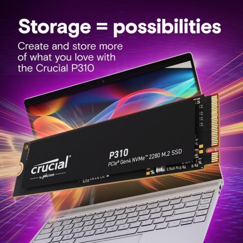 Crucial Dysk SSD P310 4TB M.2 NVMe PCIe 4.0 2280 7100/6000
