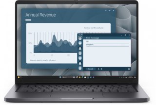 Dell Laptop Dell Pro 14 PC14255/AMD Ryzen 5 220/16GB/256GB CL35/14.0 FHD+/Radeon 740M/FgrPr/Cam & Mic/WLAN + BT/Backlit Kb/3 Cell/W11