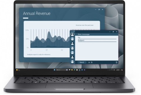 Dell Laptop Dell Pro 14 PC14255/AMD Ryzen 5 220/16GB/256GB CL35/14.0 FHD+/Radeon 740M/FgrPr/Cam & Mic/WLAN + BT/Backlit Kb/3 Cell/W11
