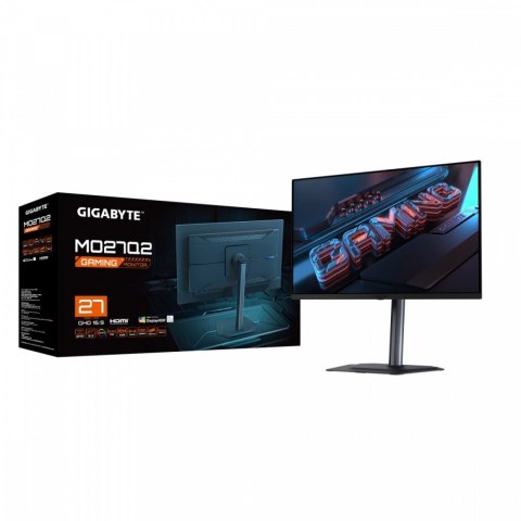 Gigabyte Monitor 27 cali MO27Q2 EK QHD QD-OLED HDMI USB-C Gigabyte Monitor 27 cali MO27Q2 EK QHD QD-OLED HDMI USB-C
