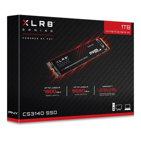 PNY Dysk SSD 1TB M.2 2280 CS3140 PNY Dysk SSD 1TB M.2 2280 CS3140