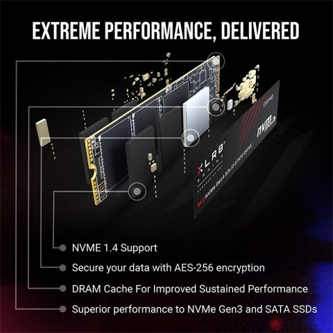 PNY Dysk SSD 1TB M.2 2280 CS3140 PNY Dysk SSD 1TB M.2 2280 CS3140