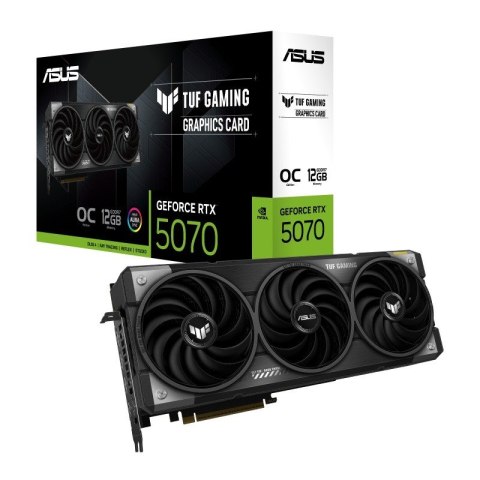 Asus Karta graficzna GeForce RTX 5070 OC TUF-RTX5070-O12G-GAMING Asus Karta graficzna GeForce RTX 5070 OC TUF-RTX5070-O12G-GAMING