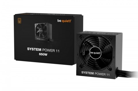 Be quiet! Zasilacz System Power 11 650W 80+ Bronze Be quiet! Zasilacz System Power 11 650W 80+ Bronze