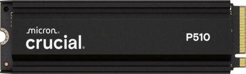 Crucial Dysk SSD P510 1TB M.2 NVMe Gen5 2280 11000/9500 radiator Crucial Dysk SSD P510 1TB M.2 NVMe Gen5 2280 11000/9500 radiator