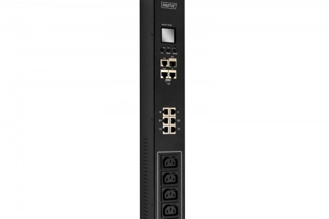 Digitus Listwa zasilająca SMART PDU, wtyk IEC 60309 16A/250V, gniazda 18xC13 10A/250V, 6xC19 16A/250V, 16A