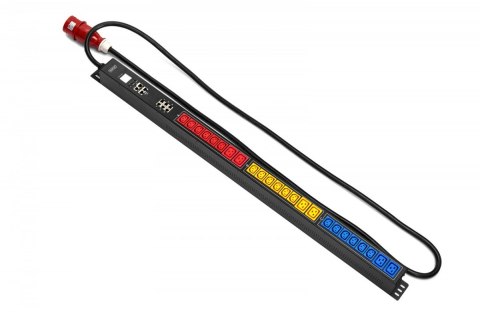 Digitus Listwa zasilająca SMART PDU, wtyk IEC 60309 32A/400V, gniazda 18xC13 10A/250V, 6xC19 16A/250V,32A Digitus Listwa zasilająca SMART PDU, wtyk IEC 60309 32A/400V, gniazda 18xC13 10A/250V, 6xC19 16A/250V,32A