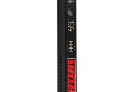 Digitus Listwa zasilająca SMART PDU, wtyk IEC 60309 32A/400V, gniazda 18xC13 10A/250V, 6xC19 16A/250V,32A Digitus Listwa zasilająca SMART PDU, wtyk IEC 60309 32A/400V, gniazda 18xC13 10A/250V, 6xC19 16A/250V,32A