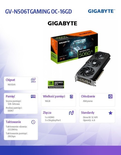 Gigabyte Karta graficzna GV-N506TGAMING OC-16GD