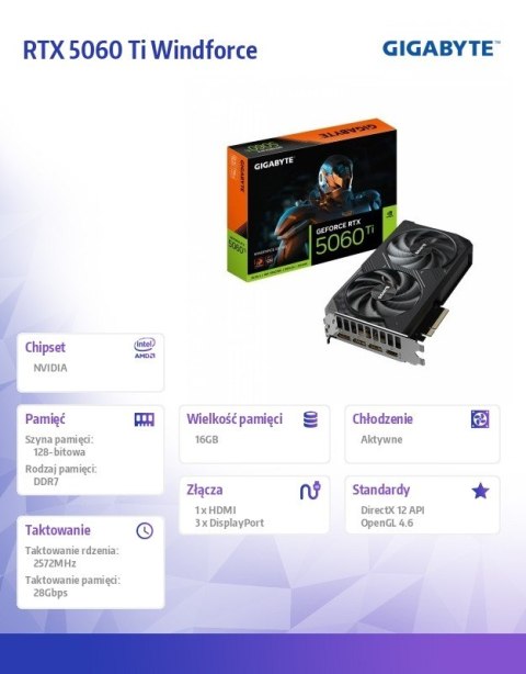 Gigabyte Karta graficzna V-N506TWF2OC-16GD