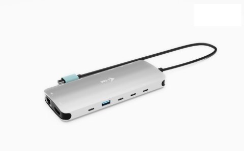 I-tec Stacja dokująca USB-C Metal Nano 3x Display Dock 2x HDMI 1x USB-C video Power Delivery 140W I-tec Stacja dokująca USB-C Metal Nano 3x Display Dock 2x HDMI 1x USB-C video Power Delivery 140W