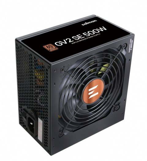 Zalman Zasilacz ZM500-GV2SE 500W 80+ Bronze Zalman Zasilacz ZM500-GV2SE 500W 80+ Bronze