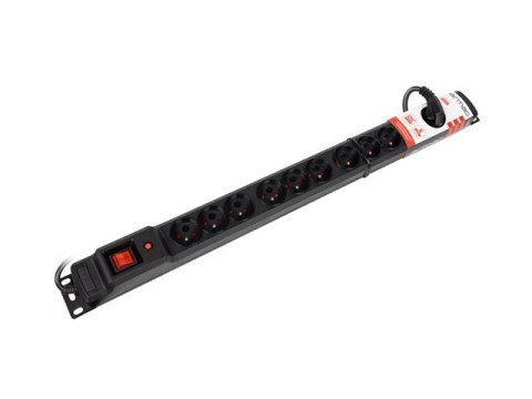 Armac Listwa zasilająca 5m multi M12 czarna M12/50/CZ Armac Listwa zasilająca 5m multi M12 czarna M12/50/CZ