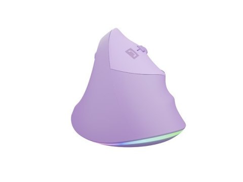 Natec Mysz wertykalna CRAKE 2 PRO 128000DPI optyczna lawendowa