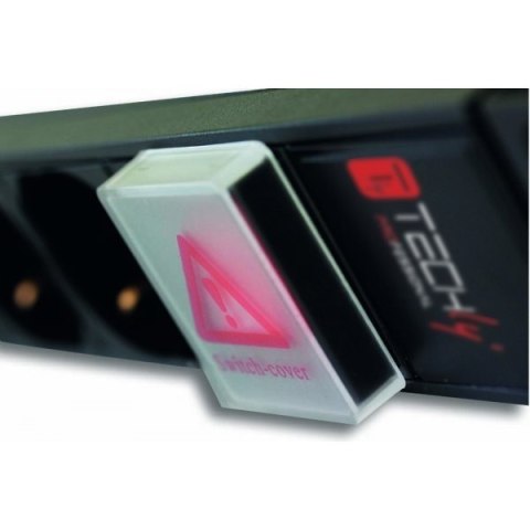 Techly Listwa zasilająca Rack 19 cali do UPS 12 gniazd, 2m czarna, 250V/16A Techly Listwa zasilająca Rack 19 cali do UPS 12 gniazd, 2m czarna, 250V/16A