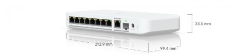 UBIQUITI Przełącznik UniFi Switch 8 PoE USW-Flex-2.5G-8-PoE