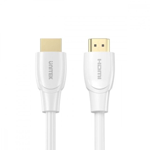 Unitek Kabel HDMI 2.0 4K 60Hz; 1m; biały; C11090AWH03-1M Unitek Kabel HDMI 2.0 4K 60Hz; 1m; biały; C11090AWH03-1M